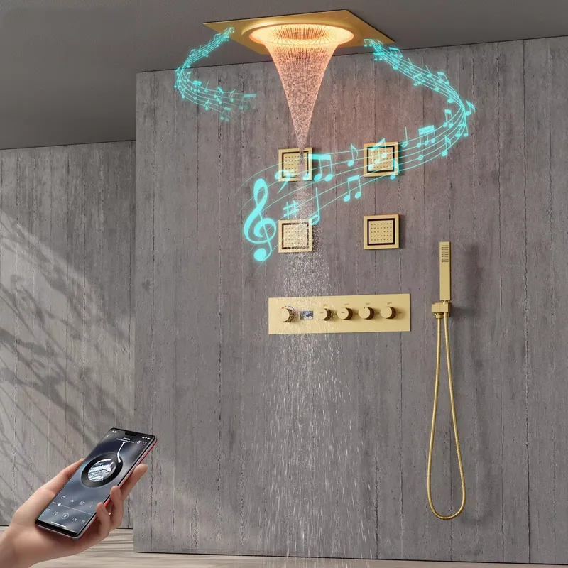 Spa & Wellness Earth City Москва Шелепиха - Smart LED Shower Set Bathroom Music