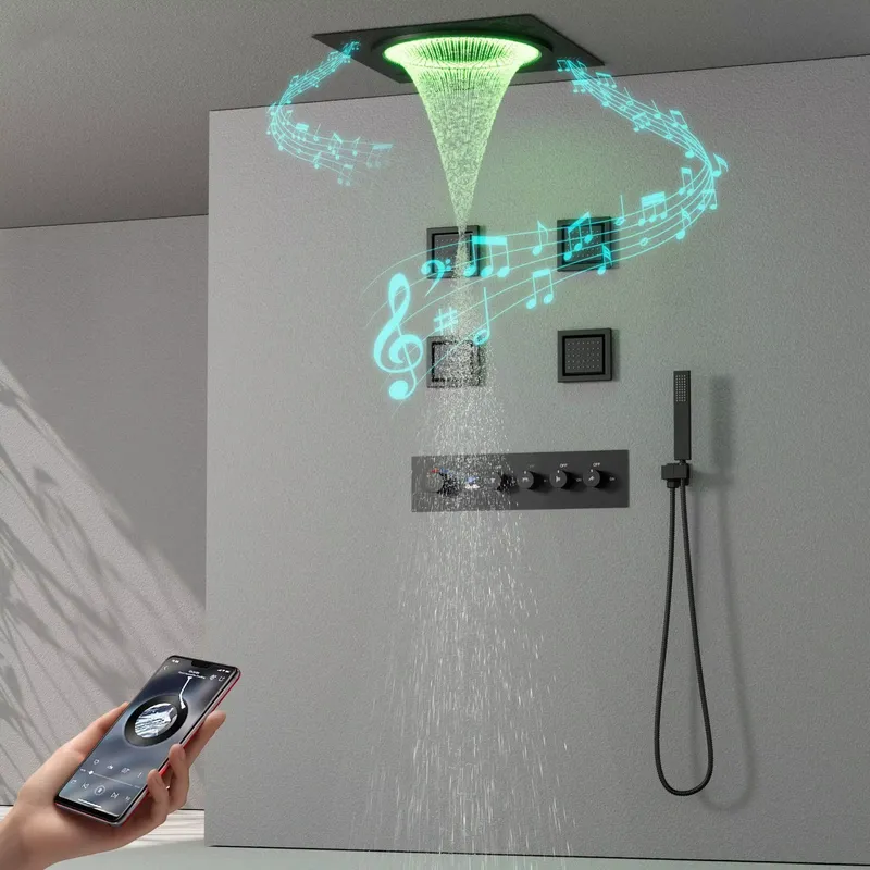Smart LED Shower Set Bathroom  - огляд і ціна Spa & Wellness Earth City Москва Шелепиха
