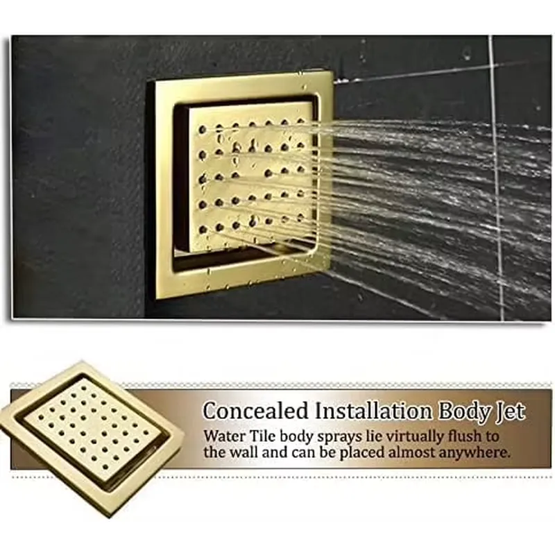 Smart LED Shower Set Bathroom  - огляд і ціна Spa & Wellness Earth City Москва Шелепиха