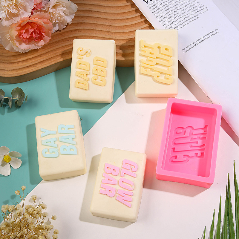 Fight Club Letters Soap Silico - огляд і ціна Bath Bomb Mold