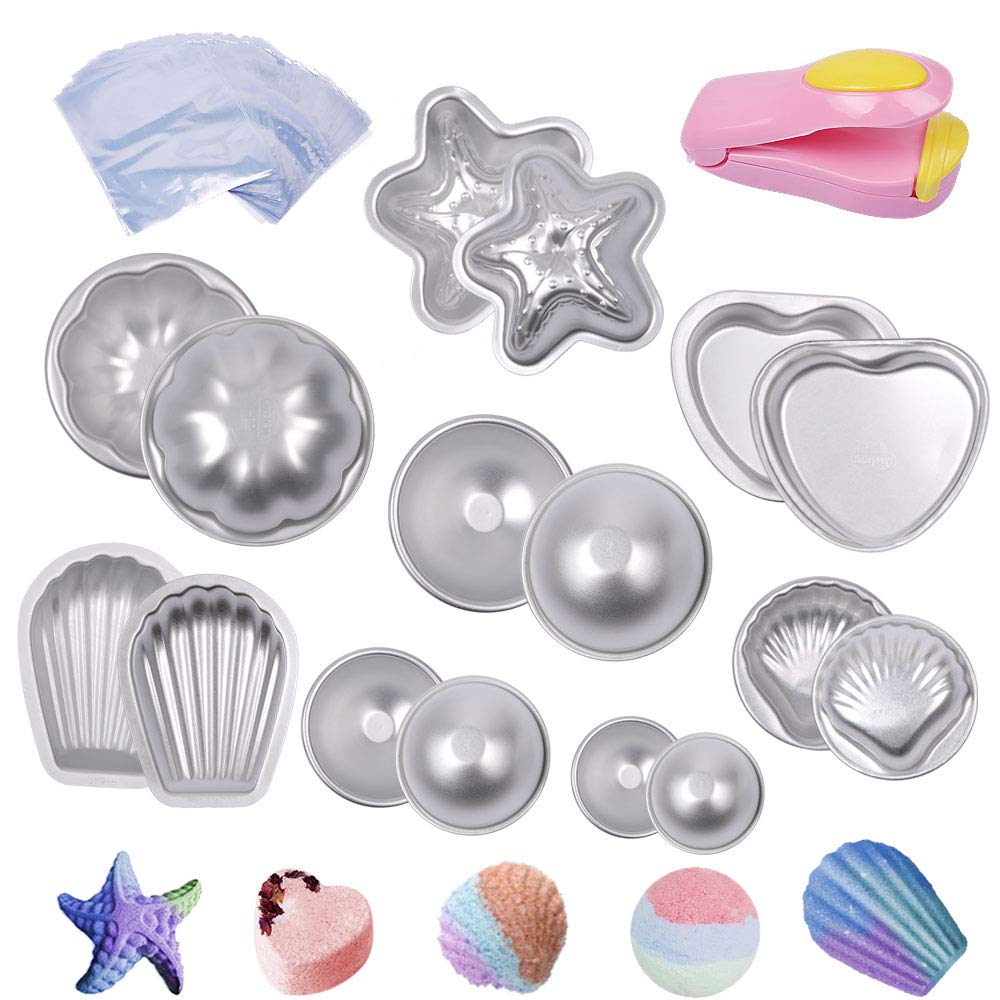 Metal Bath Bomb Mold Kit Fizzi - огляд і ціна Bath Bomb Mold
