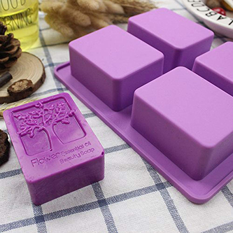 Rectangle Life Tree Silicone S - огляд і ціна Bath Bomb Mold