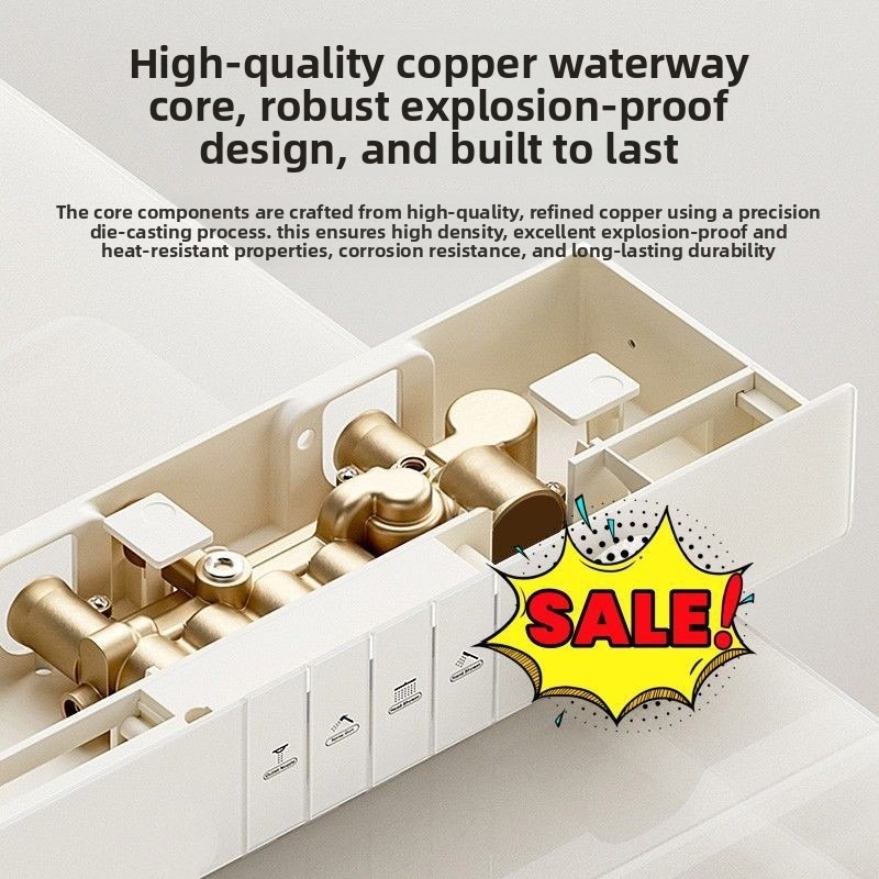 Thermostatic Wall Mounted Show - огляд і ціна Spa & Wellness Earth City Москва Шелепиха