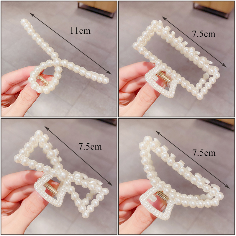 Pearl Claw Clips Crab Geometri - огляд і ціна Hair Spa Wellness