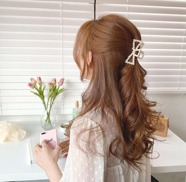 Pearl Claw Clips Crab Geometri - огляд і ціна Hair Spa Wellness