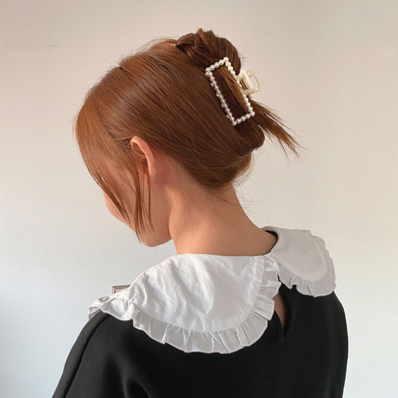 Pearl Claw Clips Crab Geometri - огляд і ціна Hair Spa Wellness