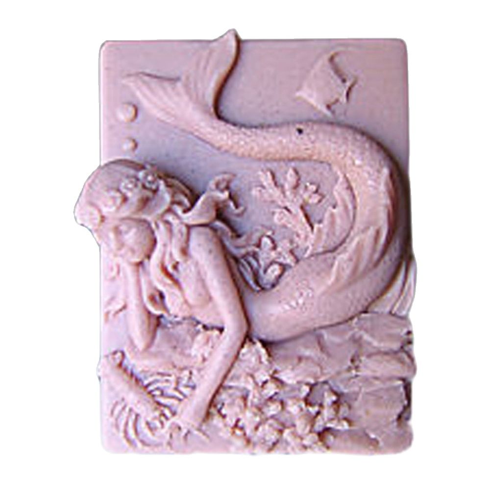 2D Mermaid Soap Silicone Molds - огляд і ціна Bath Bomb Mold