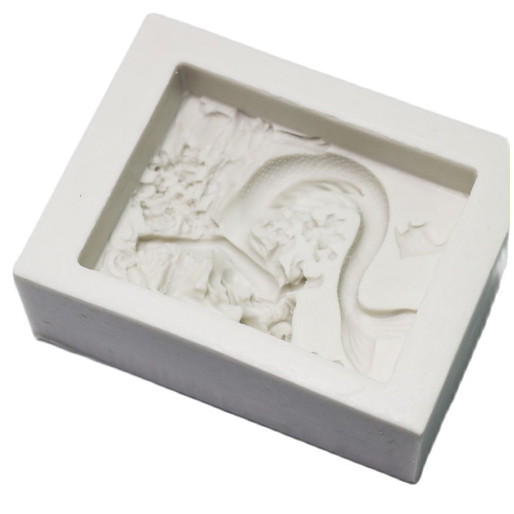 2D Mermaid Soap Silicone Molds - огляд і ціна Bath Bomb Mold