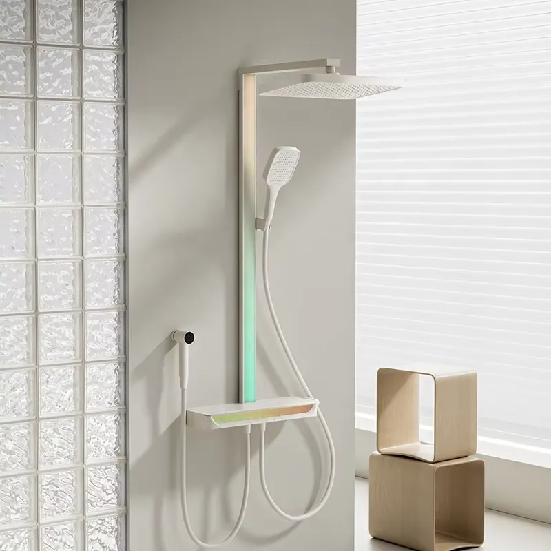 Brass Digital Waterfall Shower - огляд і ціна Spa & Wellness Earth City Москва Шелепиха