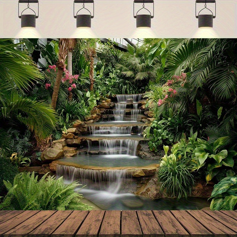 Waterfall Garden Tapestry Lush - огляд і ціна Spa Wellness Nature