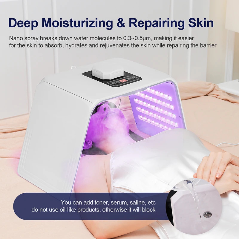 7 Colors LED Photon Beauty Mas - огляд і ціна Spa & Wellness Earth City Москва Шелепиха