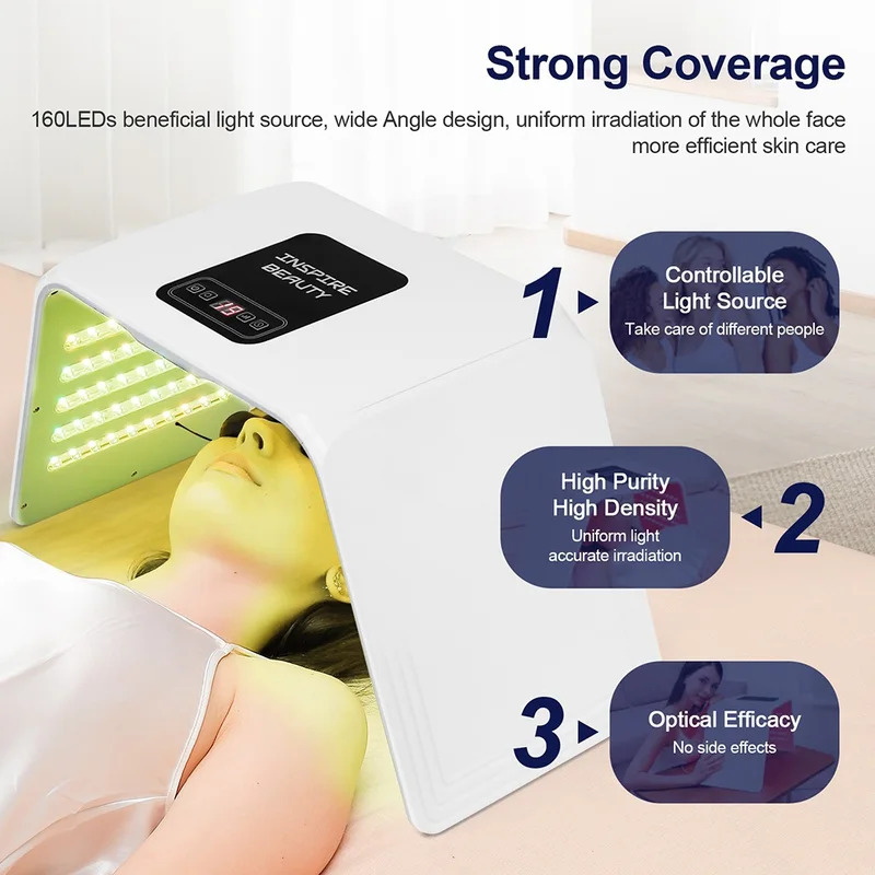 7 Colors LED Photon Beauty Mas - огляд і ціна Spa & Wellness Earth City Москва Шелепиха