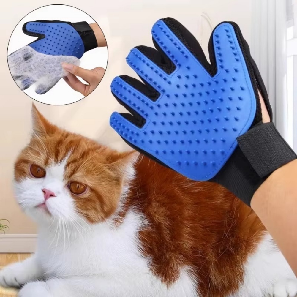 Pet Cat Dog Grooming Gloves Ca - огляд і ціна Hair Spa Wellness