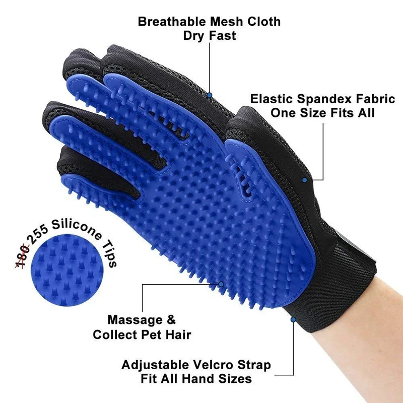 Silicone Pet Grooming Gloves C - огляд і ціна Hair Spa Wellness