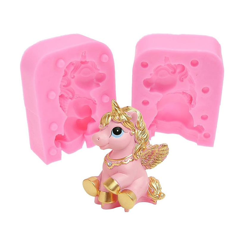 3D Unicorn Silicone Fondant Mo - огляд і ціна Bath Bomb Mold